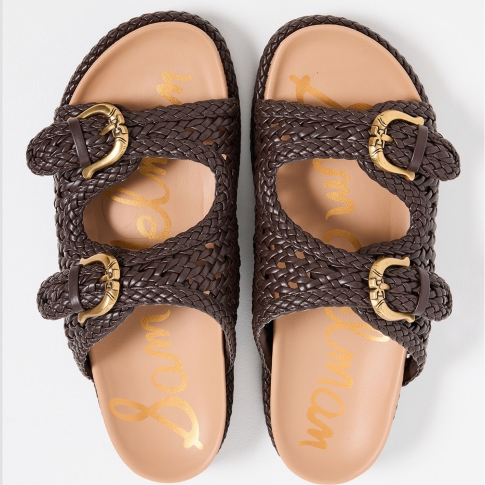 Sam Edelman Reid Brown Woven Sandals
 Sz.11